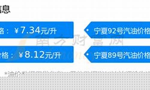 宁夏油价92号汽油最新价格_宁夏油价92号汽油